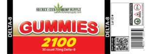 2000 mg Delta 8 Gummies