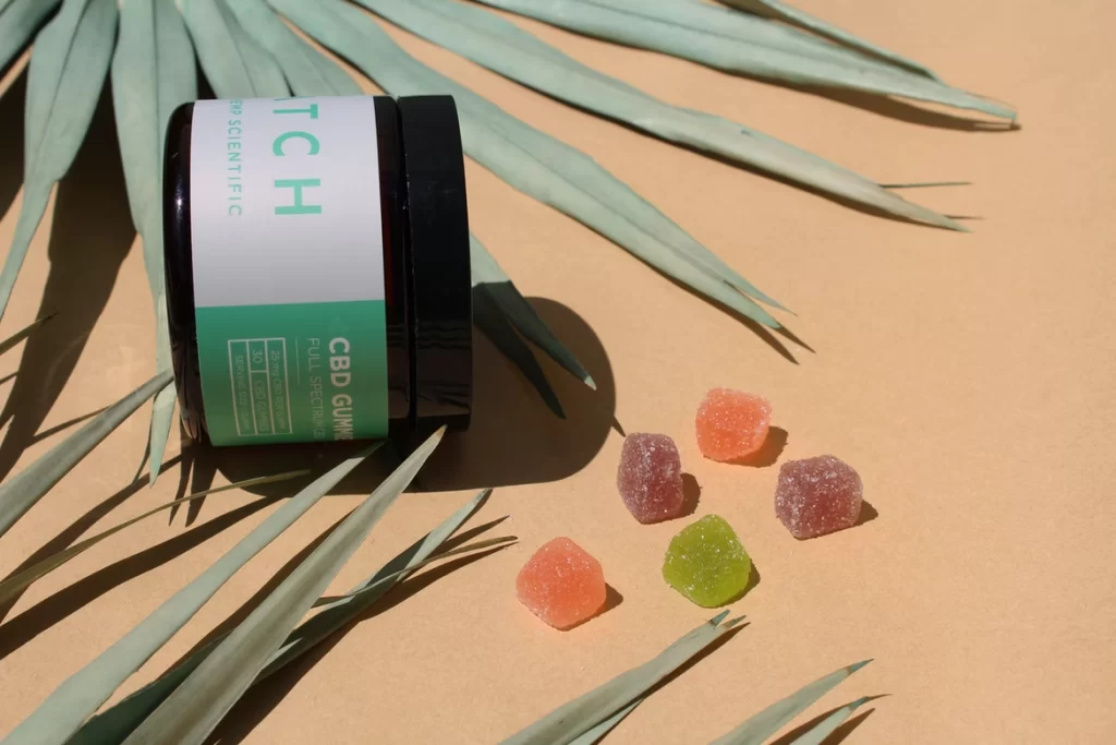 CBD gummies come in many different flavors.